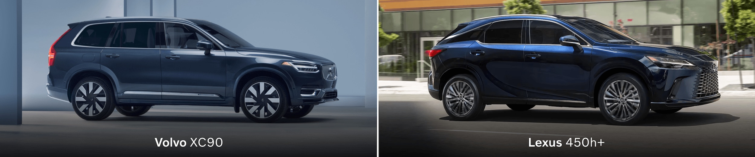 Volvo XC90 vs. Lexus RX 450+