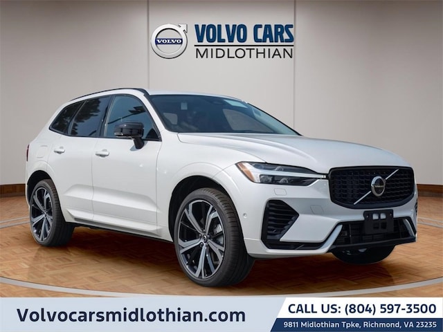 Featured new 2025 Volvo XC60 plug-in hybrid T8 Ultra AWD SUV for sale in Midlothian, VA