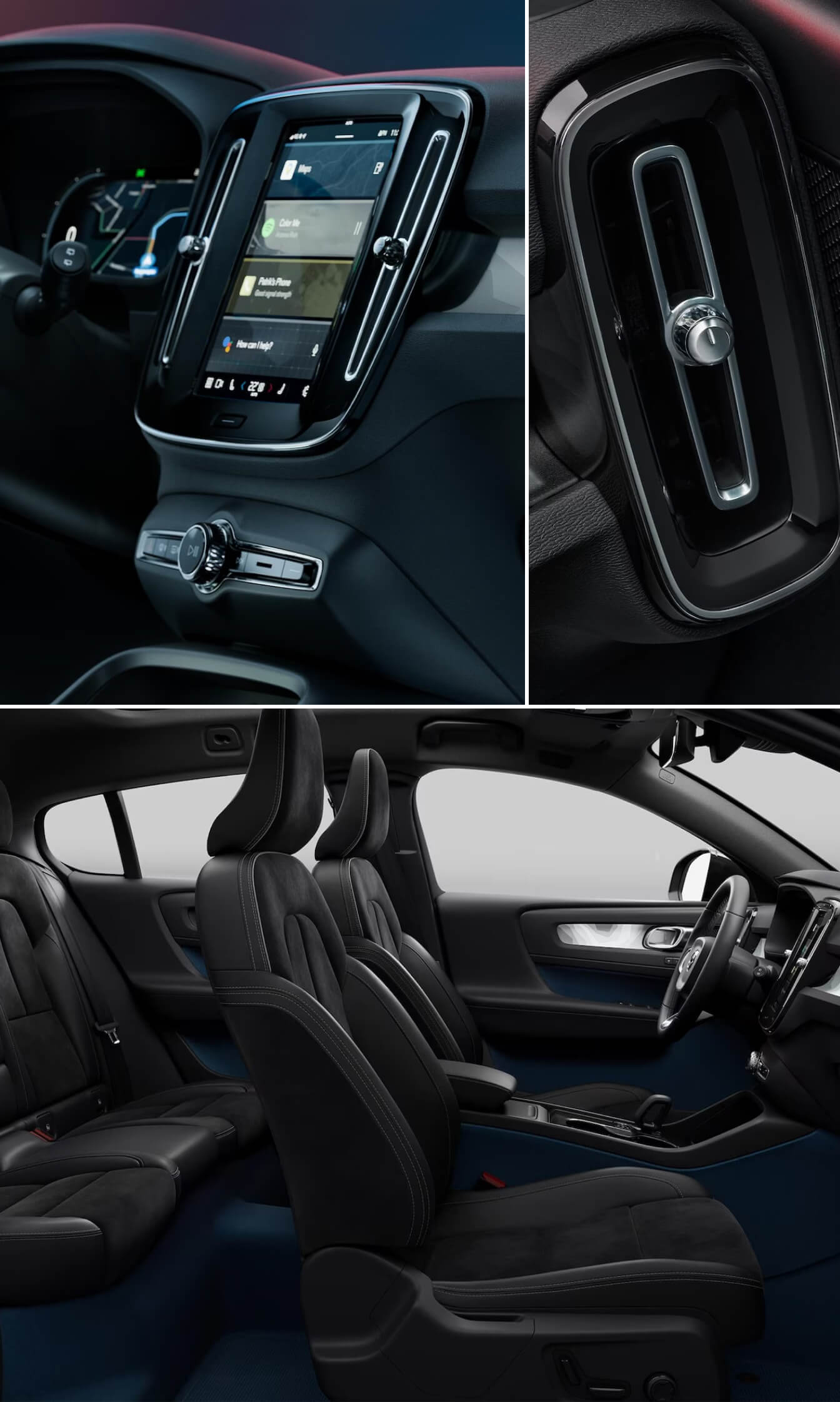 Volvo C40 Recharge vs. VW ID.4 EV: Interior & Cargo Space