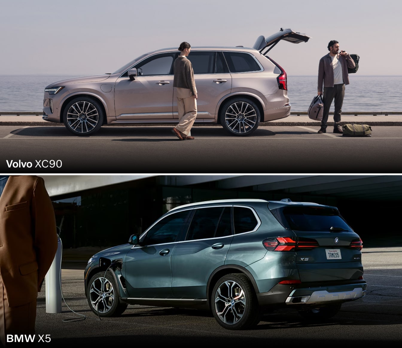 Volvo XC90 vs. BMW X5: Dimensions & Cargo