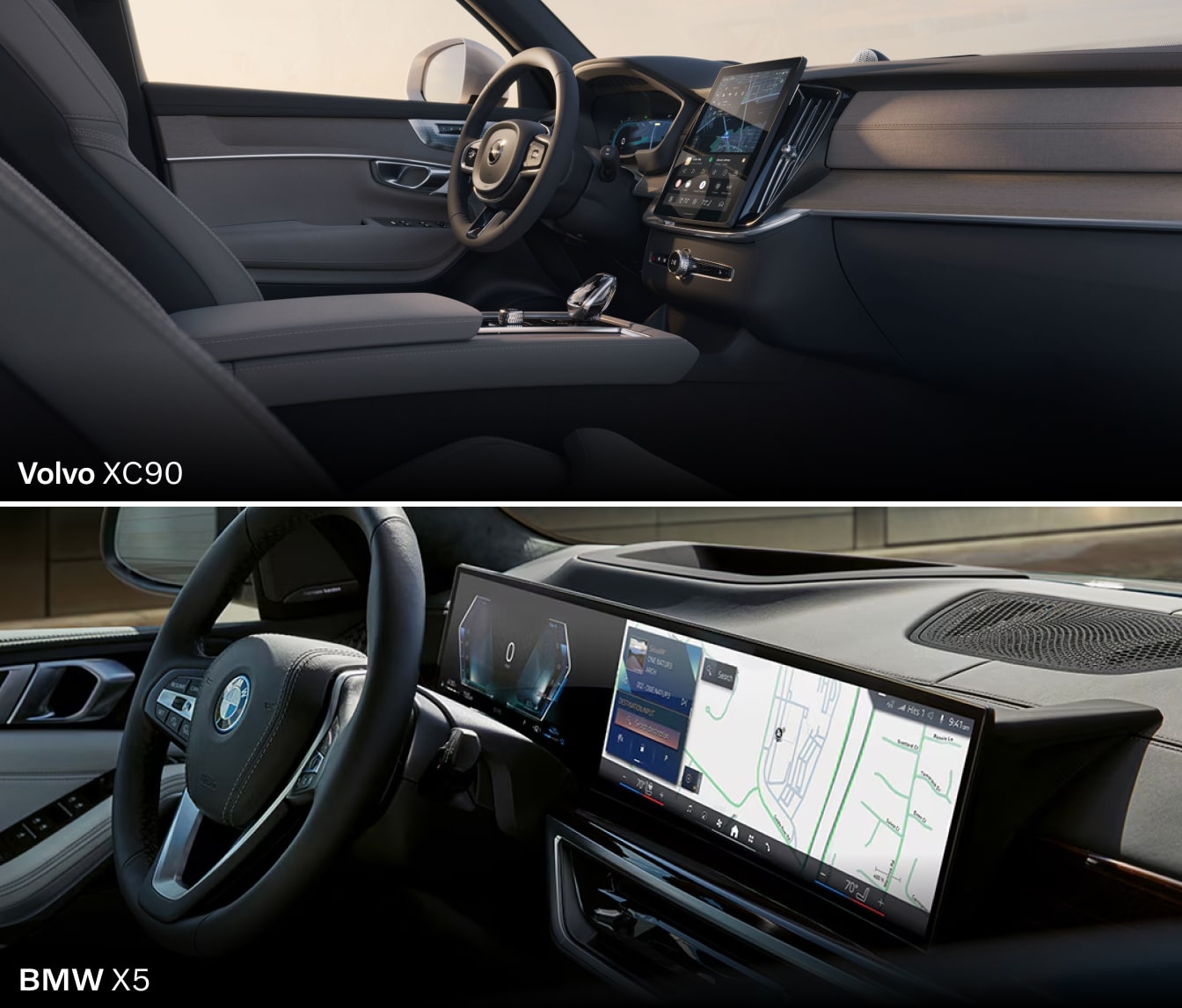 Volvo XC90 vs. BMW X5: Safety