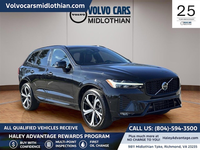 Featured pre-owned 2023 Volvo XC60 B5 Ultimate Dark Theme SUV for sale in Midlothian, VA