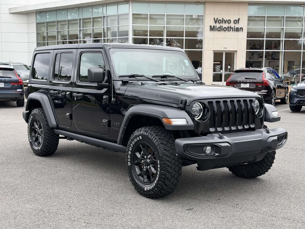 Used 2022 Jeep Wrangler Unlimited Willys SUV