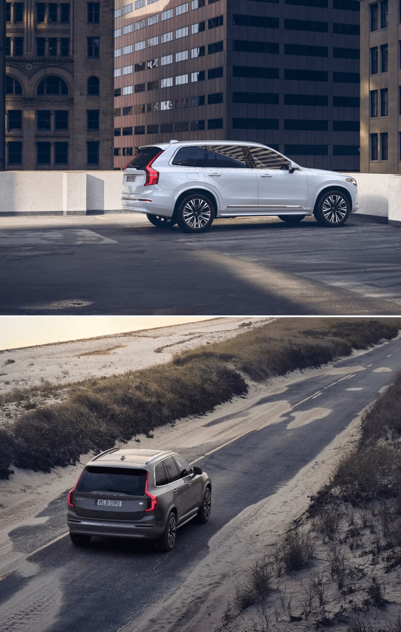 Lexus RX 450h vs. Volvo XC90 Hybrid Colors