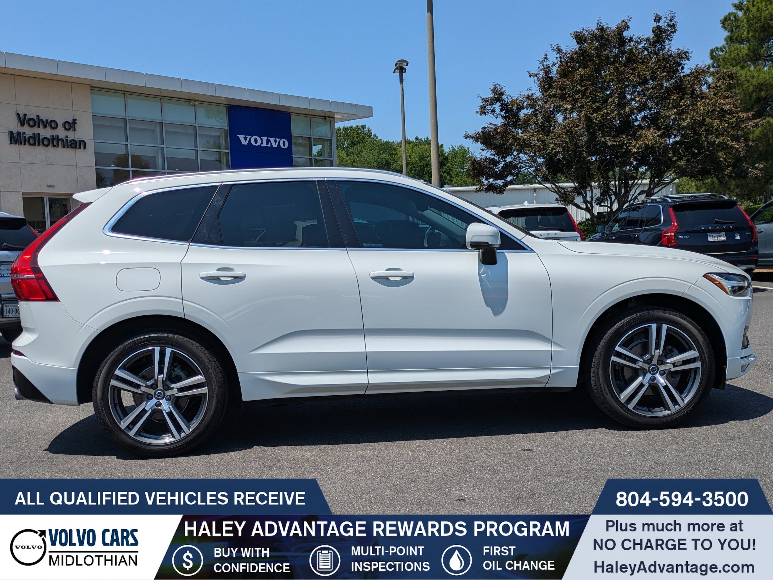 Used 2021 Volvo XC60 Momentum with VIN YV4102DK5M1810006 for sale in Midlothian, VA