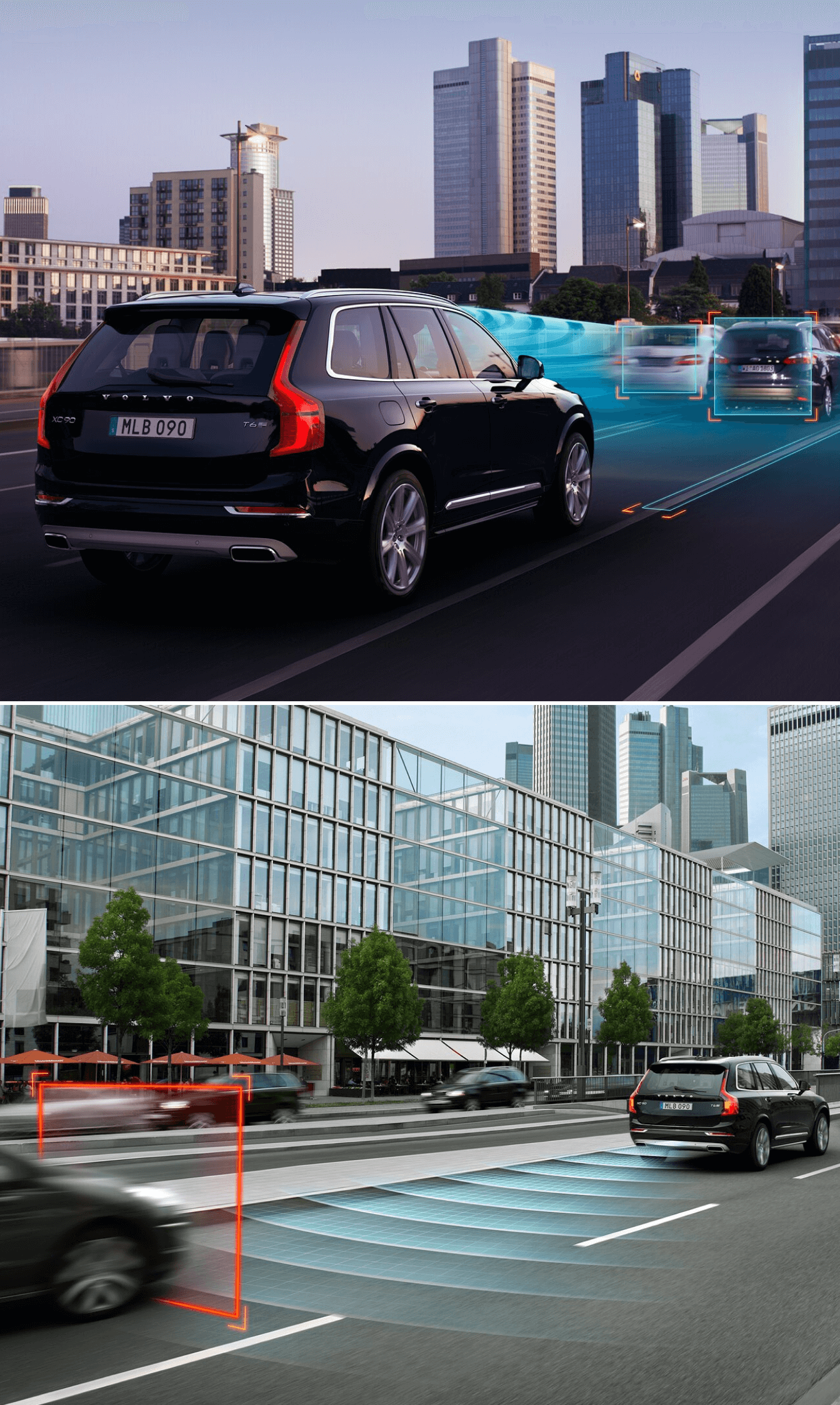 Lexus RX 450h vs. Volvo XC90 Hybrid Safety