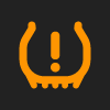 Volvo Tire pressure system symbol