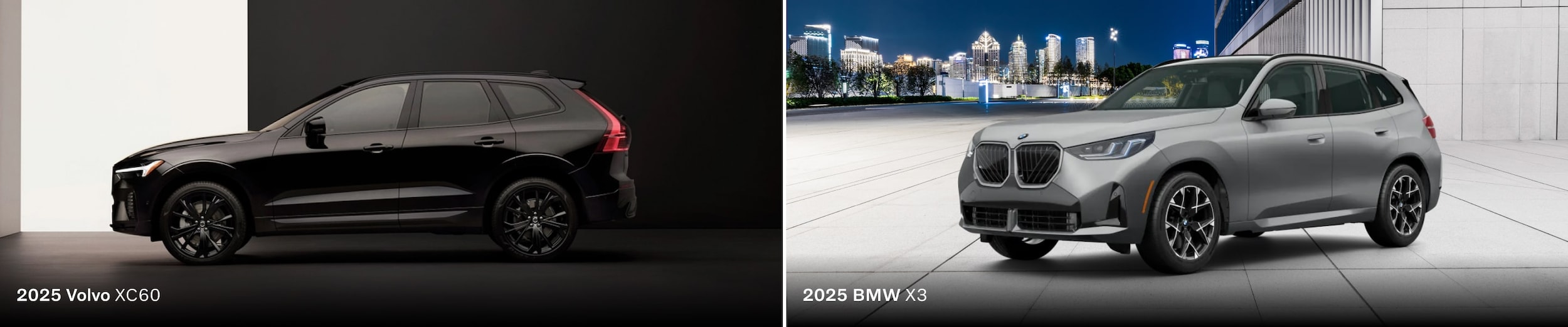 Volvo XC60 Vs. BMW X3