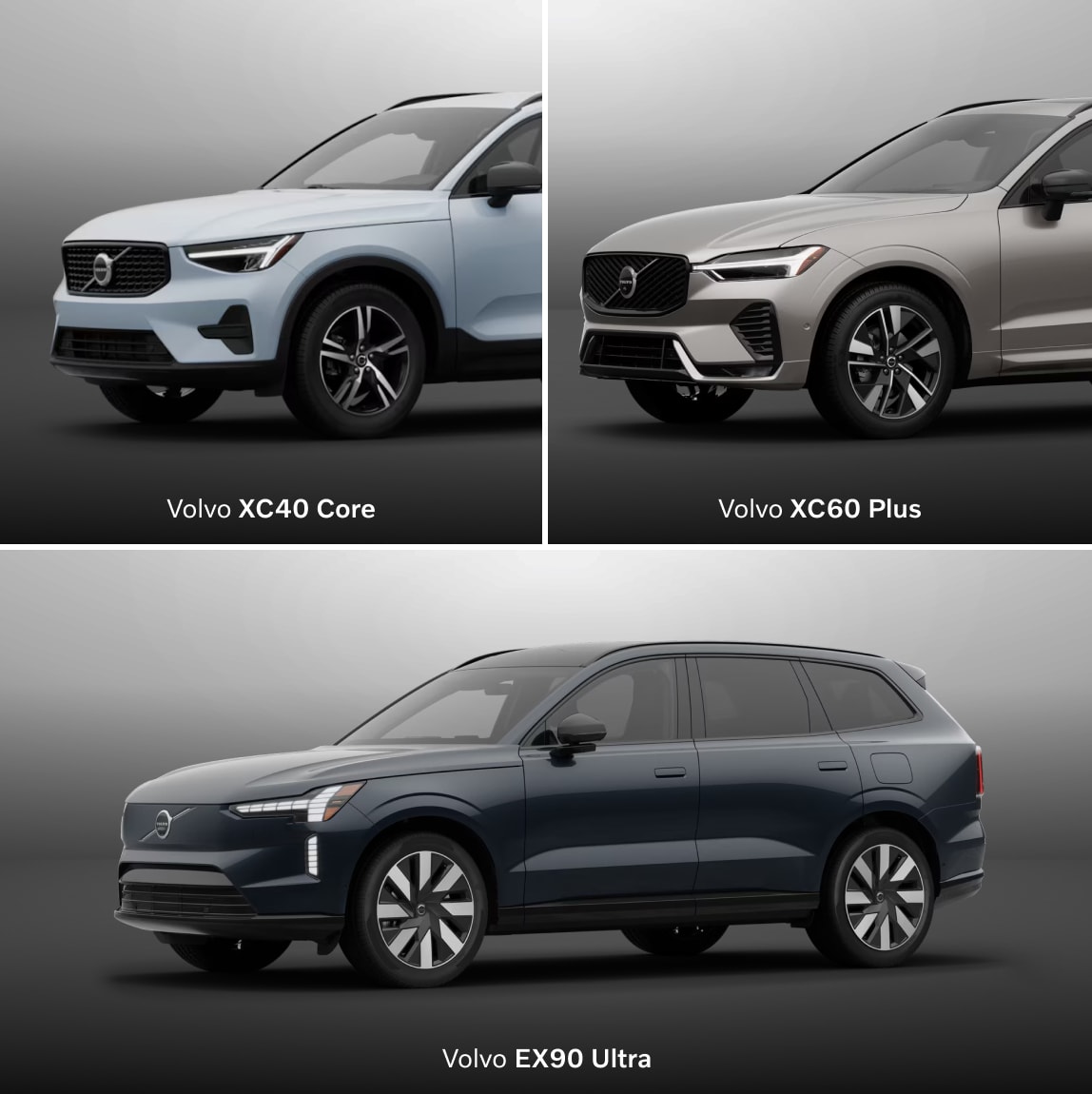 Volvo Core vs. Plus vs. Ultra