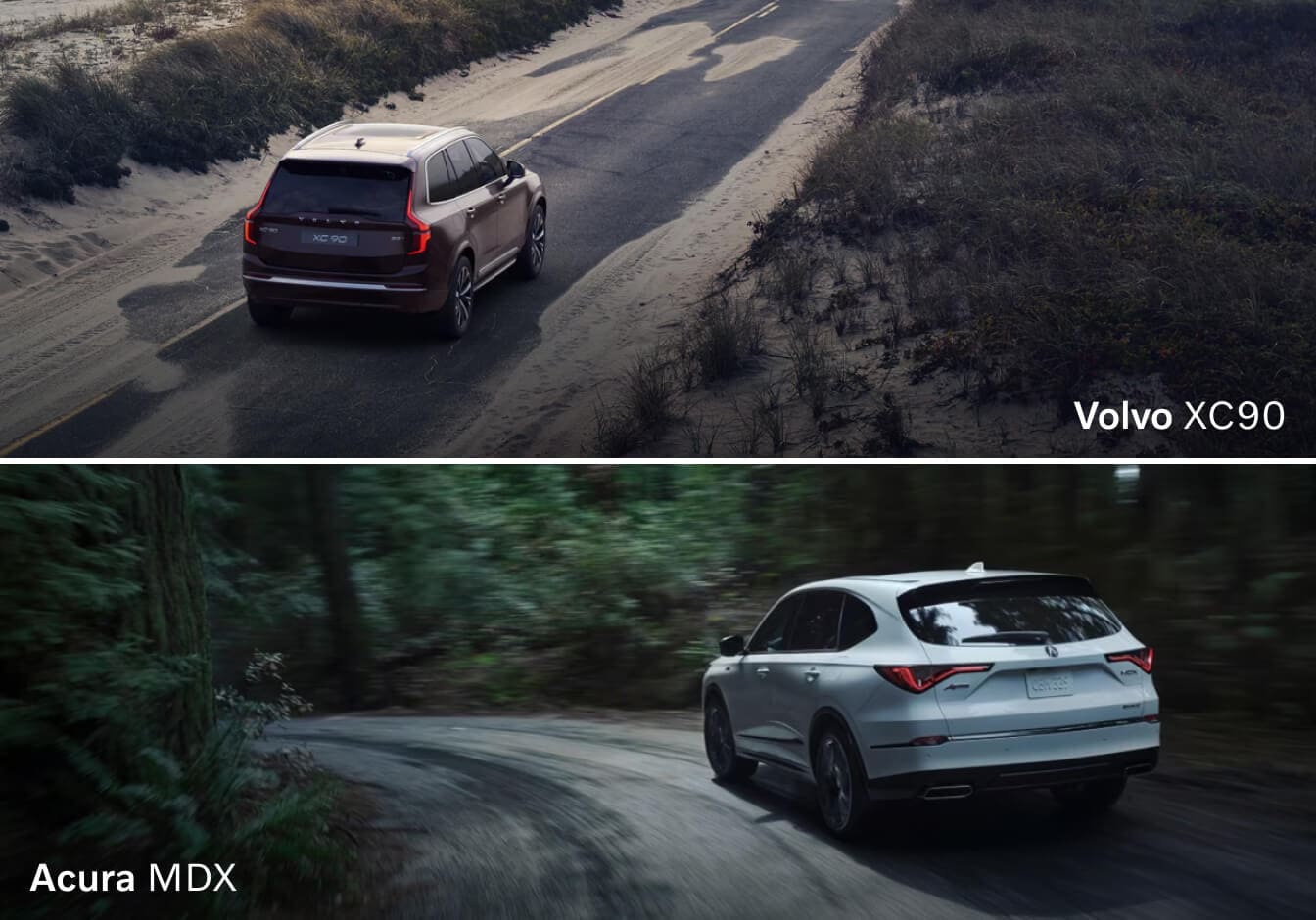 Acura MDX vs. Volvo XC90 Fuel Economy