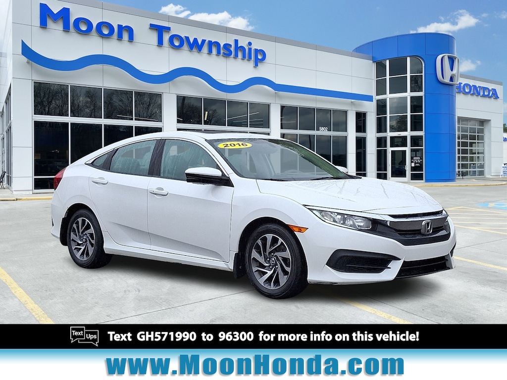 Certified 2016 Honda Civic EX Sedan