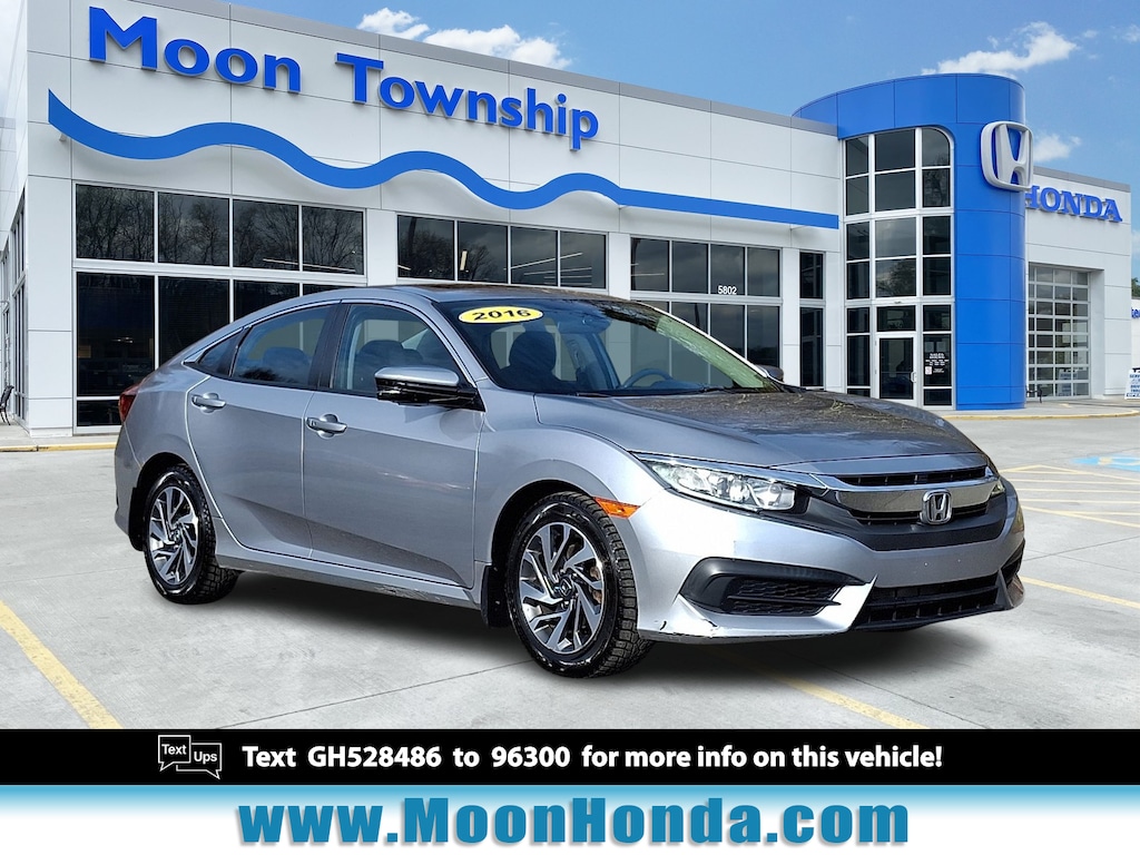Certified 2016 Honda Civic EX Sedan