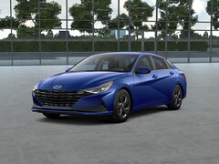 2022 Hyundai Elantra Hybrid Blue Sedan