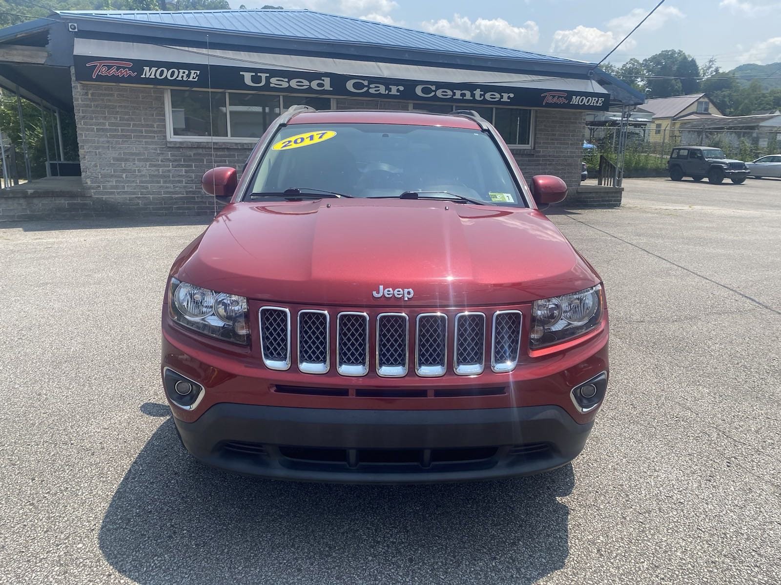 Used 2017 Jeep Compass High Altitude with VIN 1C4NJDEBXHD113141 for sale in Williamson, WV