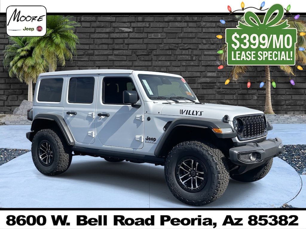 New 2025 Jeep Wrangler Willys Sport Utility