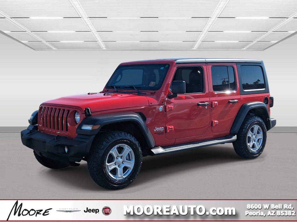 Used 2020 Jeep Wrangler Unlimited Sport SUV