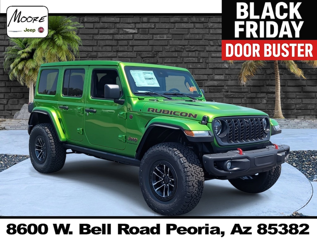 New 2025 Jeep Wrangler Rubicon X Sport Utility