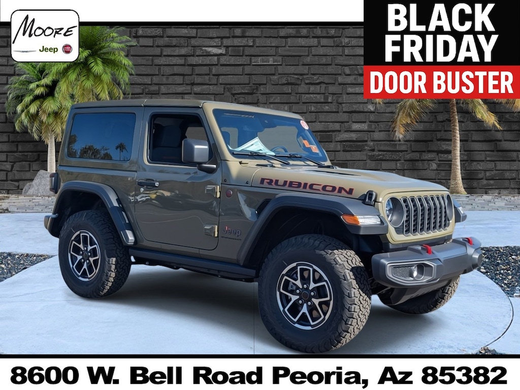 New 2025 Jeep Wrangler Rubicon Sport Utility