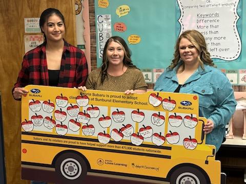 Sunburst Elementary- Adopt a Classroom