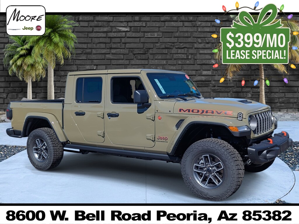 New 2025 Jeep Gladiator Mojave X Pickup