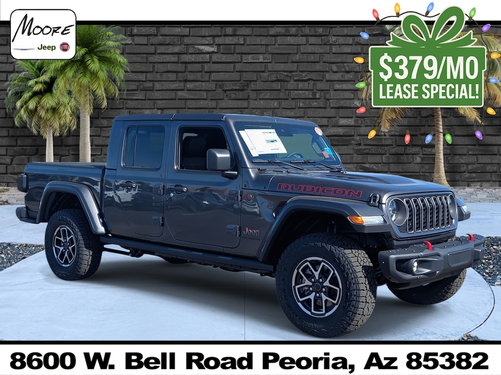 New 2025 Jeep Gladiator Rubicon X Pickup