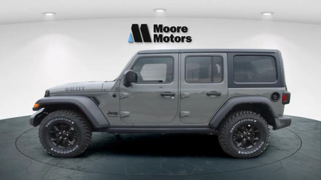 Used 2021 Jeep Wrangler Unlimited Willys SUV