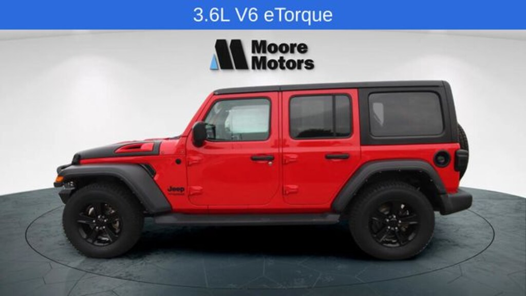 Used 2021 Jeep Wrangler Unlimited Sport Altitude SUV