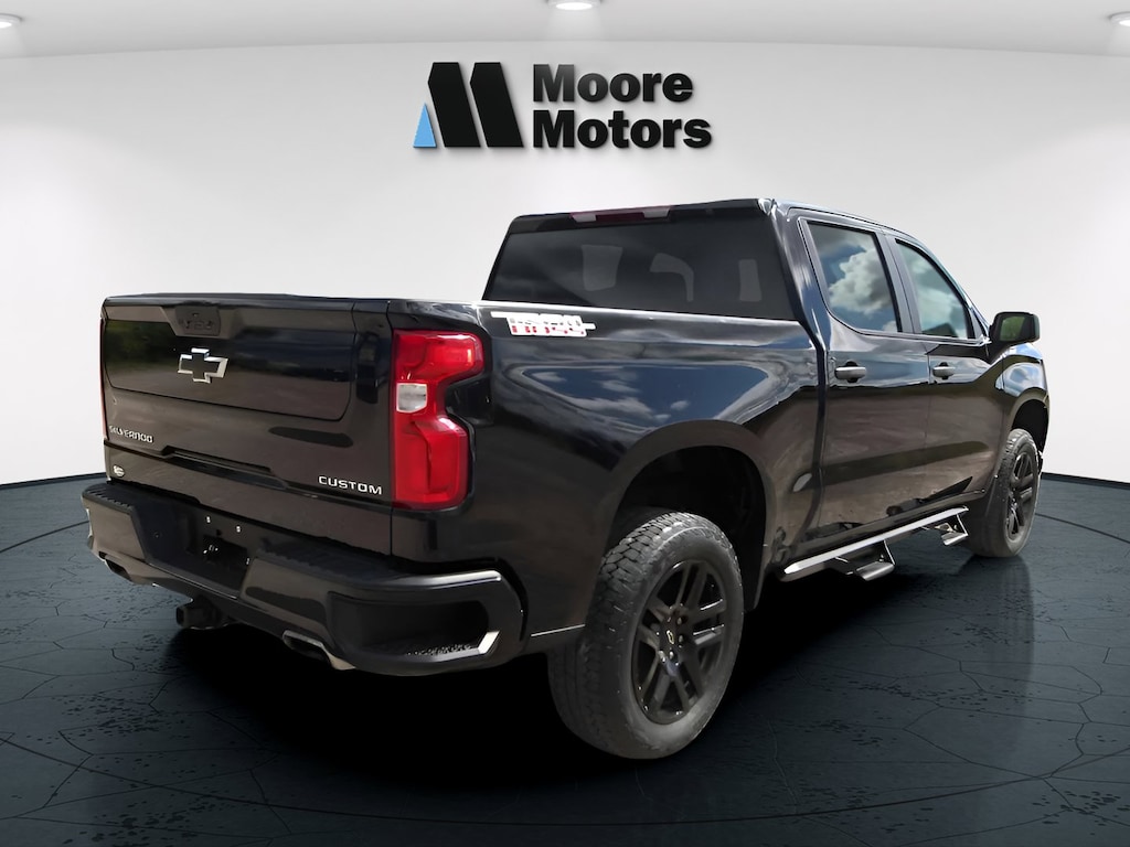 Used 2022 Chevrolet Silverado 1500 LTD Custom Trail Boss Truck Crew Cab