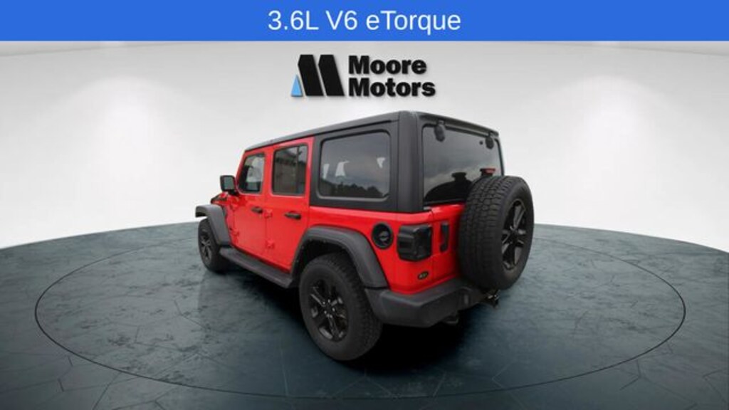 Used 2021 Jeep Wrangler Unlimited Sport Altitude SUV