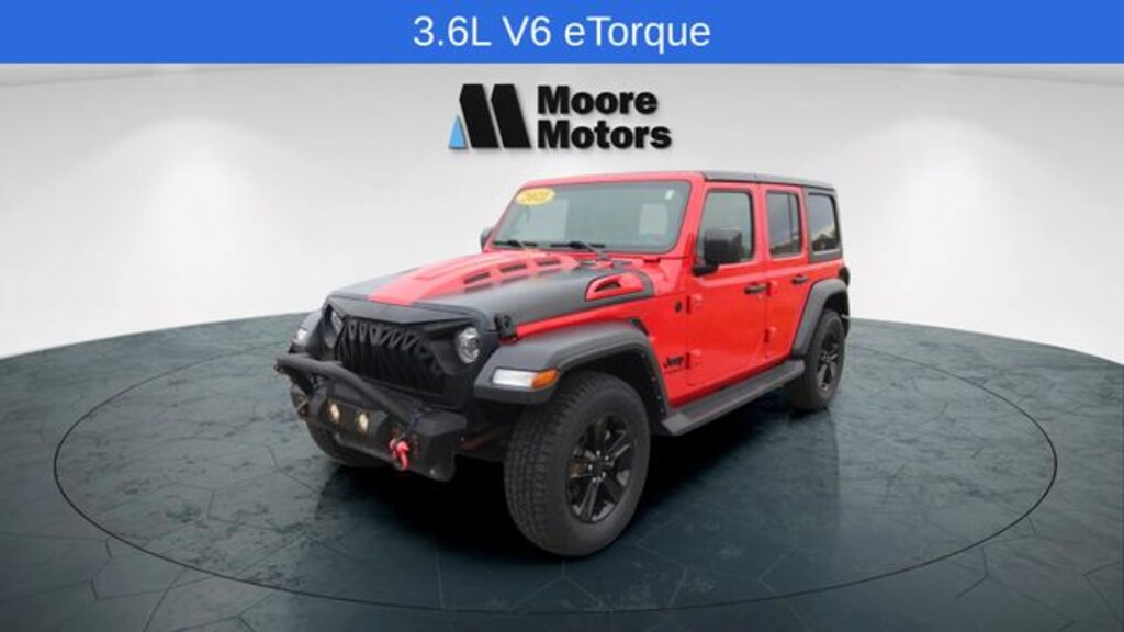 Used 2021 Jeep Wrangler Unlimited Sport Altitude SUV
