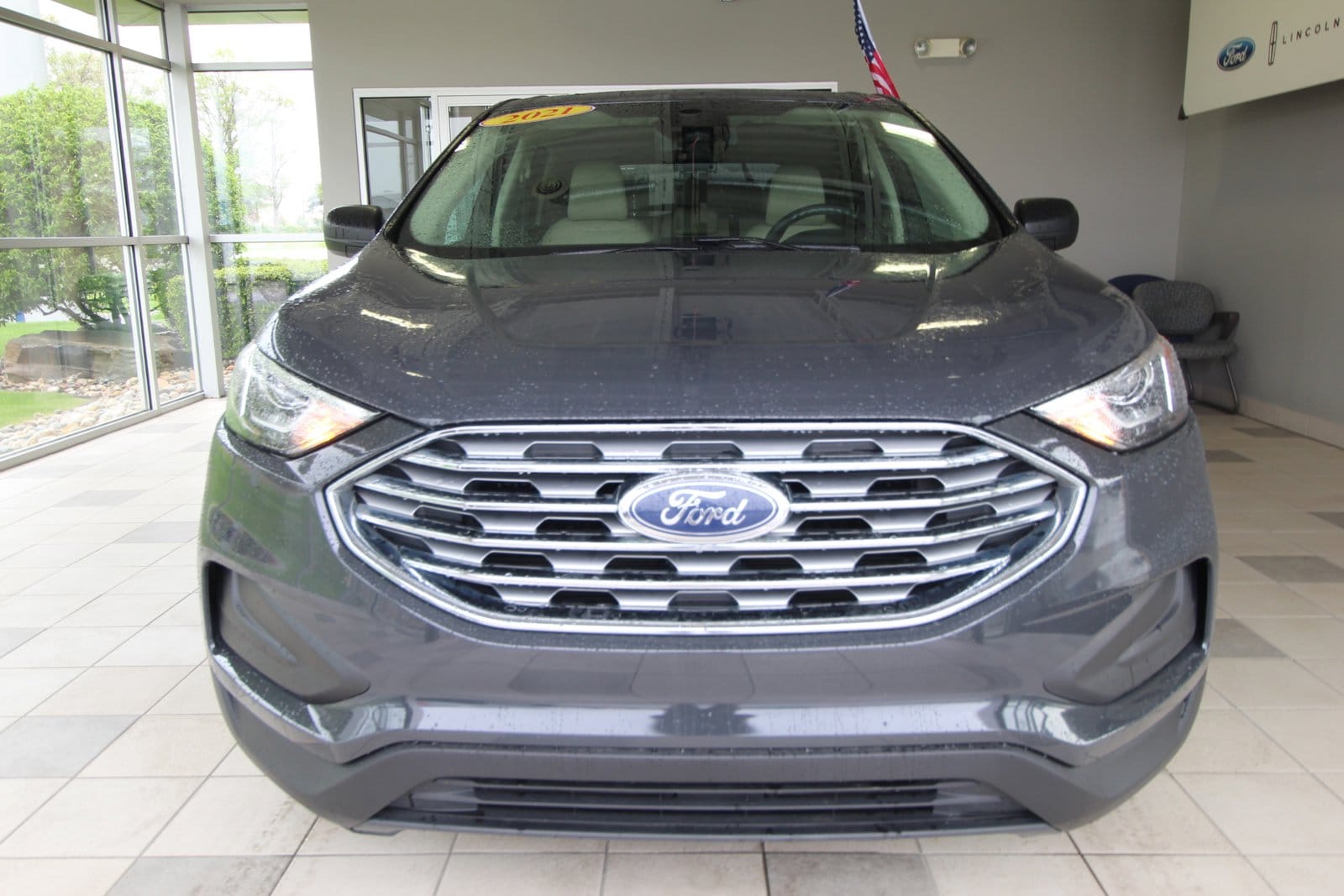 Used 2021 Ford Edge SE with VIN 2FMPK4G99MBA22499 for sale in Caro, MI