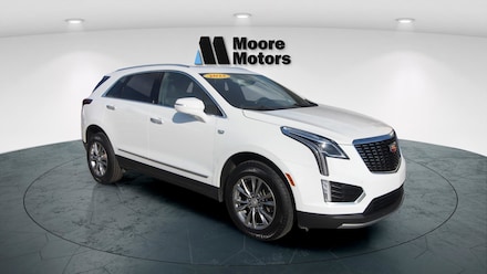 Featured used 2021 CADILLAC XT5 Premium Luxury SUV 1GYKNDR49MZ225925 for sale in Caro, MI