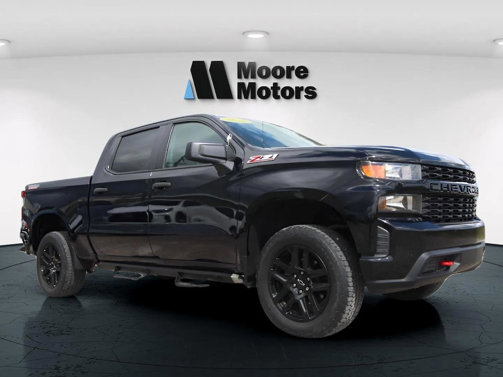 Used 2022 Chevrolet Silverado 1500 LTD Custom Trail Boss Truck Crew Cab