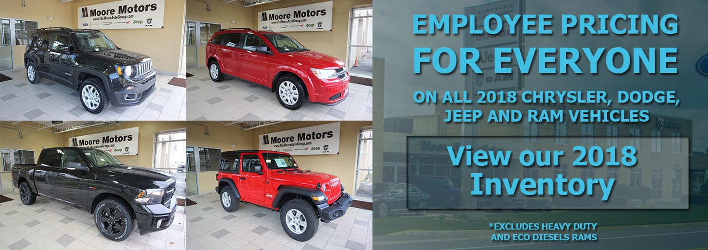 New Chrysler, Dodge, Jeep, Ram & Used Car Dealer in Caro, MI Moore Motor Sales Caro