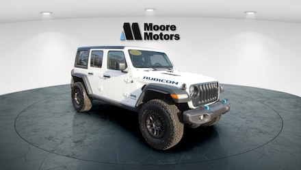 Featured used 2021 Jeep Wrangler Unlimited Rubicon SUV 1C4JJXFG6MW844383 for sale in Caro, MI