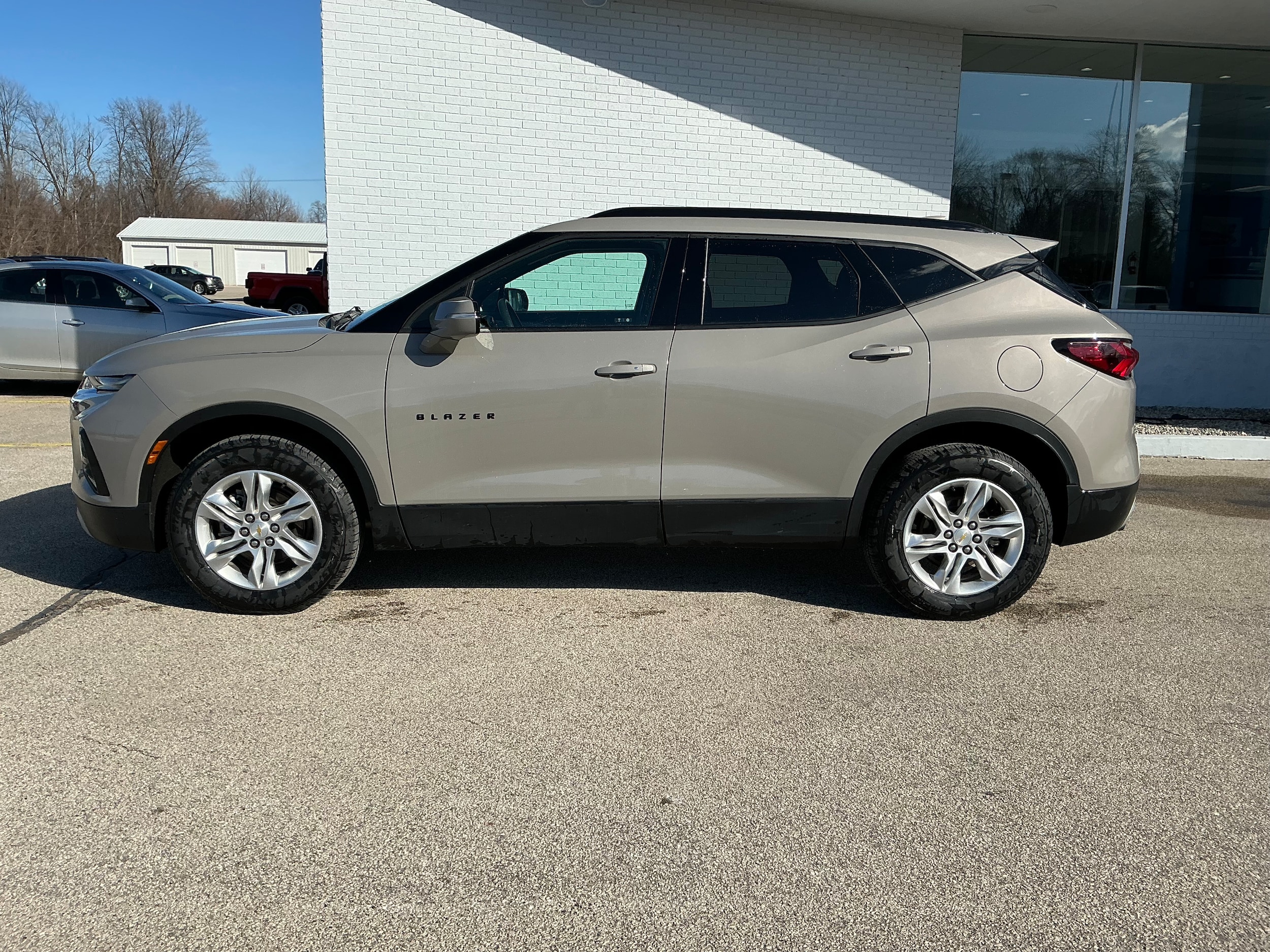 Used 2021 Chevrolet Blazer 2LT with VIN 3GNKBCR43MS519429 for sale in Sebewaing, MI