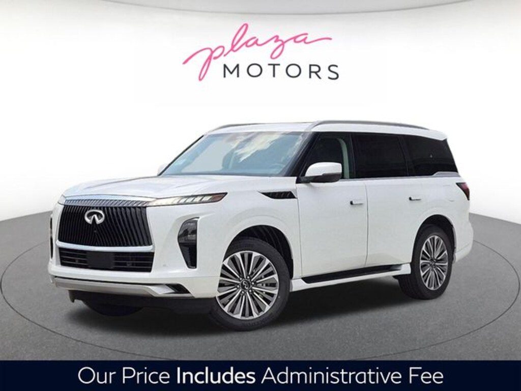 New 2027 INFINITI QX80 LUXE SUV