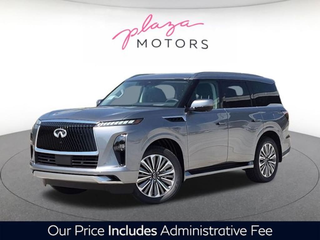 New 2027 INFINITI QX80 LUXE SUV