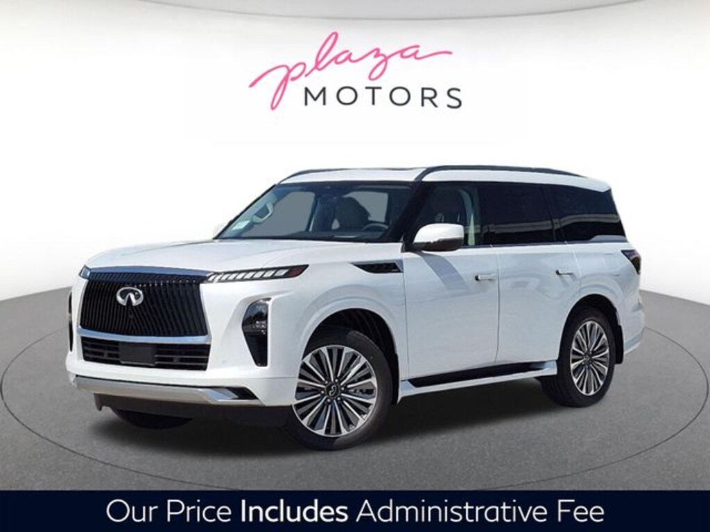 New 2027 INFINITI QX80 LUXE SUV