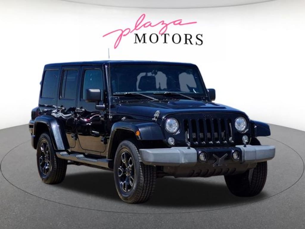 Used 2018 Jeep Wrangler JK Unlimited Sahara 4x4 SUV