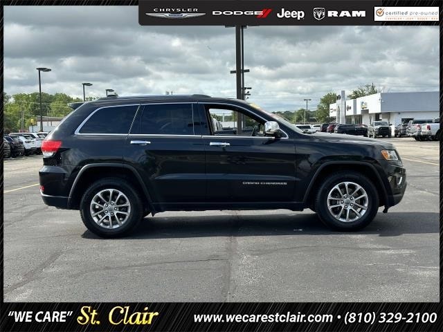 Used 2015 Jeep Grand Cherokee Limited with VIN 1C4RJFBG7FC893499 for sale in Saint Clair, MI