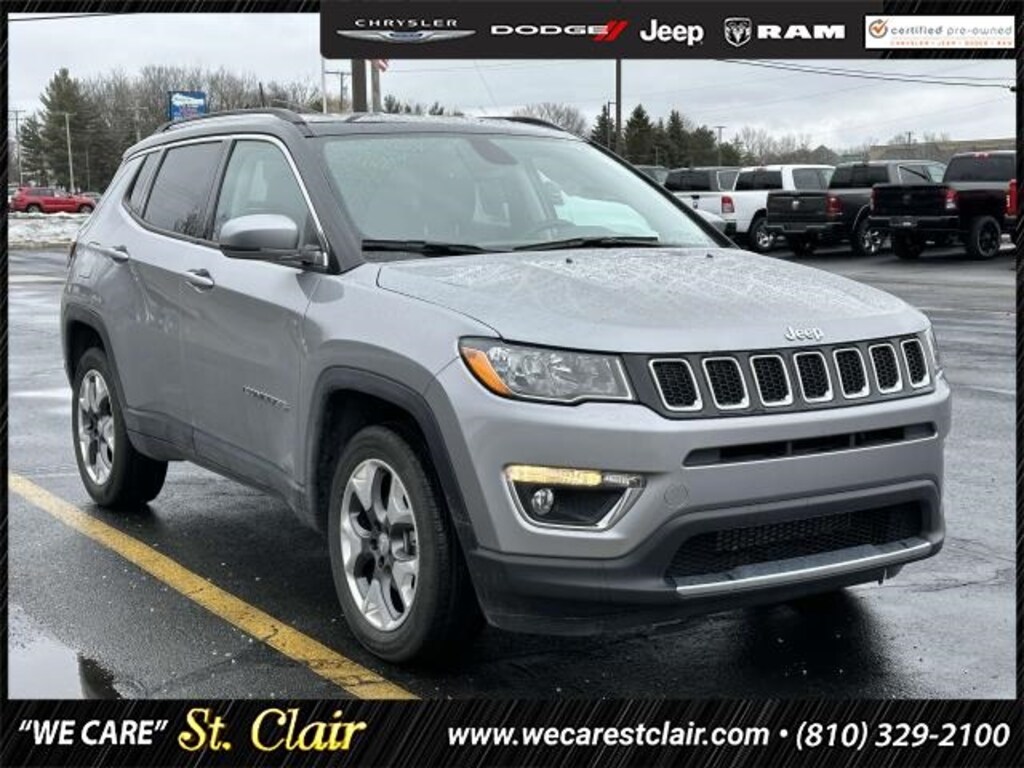 Used 2020 Jeep Compass Limited For Sale Saint Clair, MI VIN