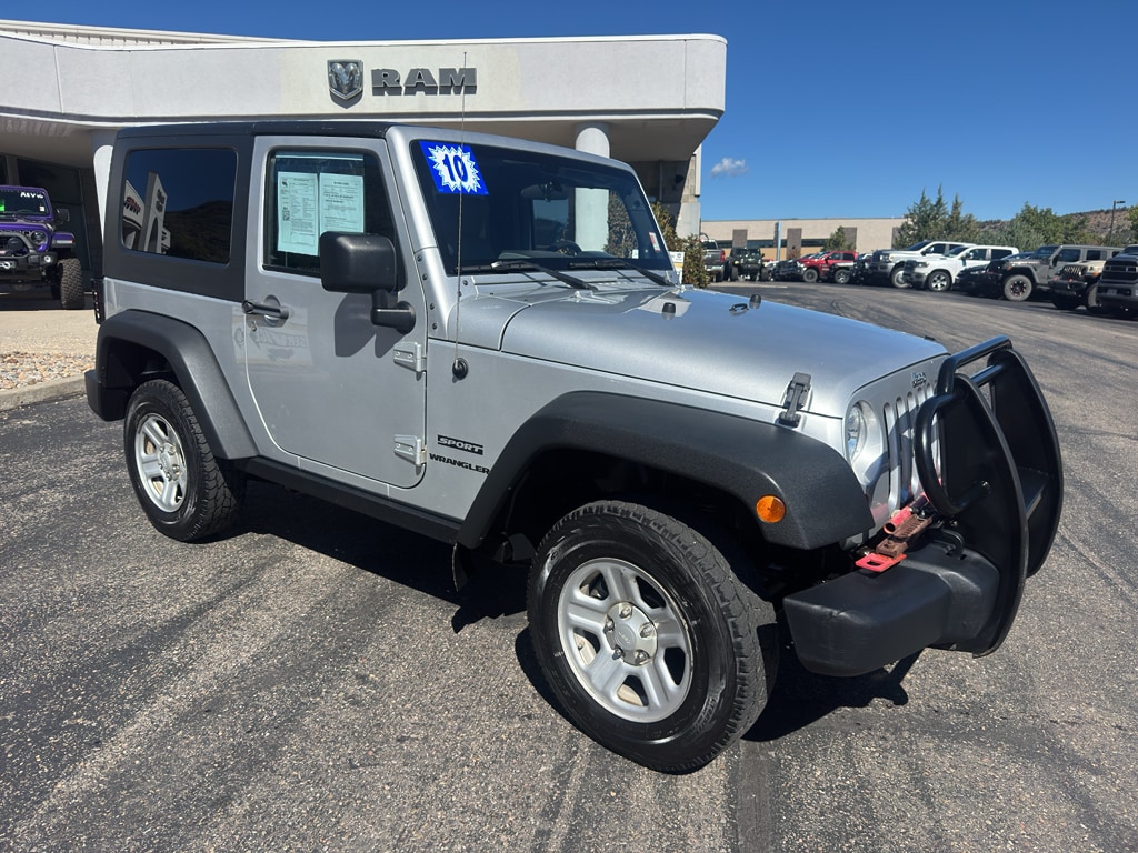 Used 2010 Jeep Wrangler Sport with VIN 1J4AA2D10AL135683 for sale in Durango, CO