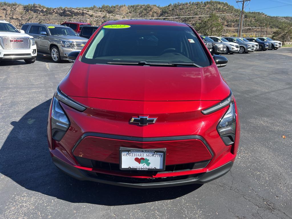 Used 2022 Chevrolet Bolt EV LT with VIN 1G1FW6S07N4101554 for sale in Durango, CO