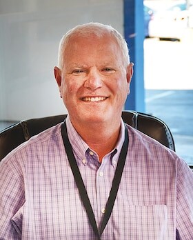 Staff member Pat Stewart from ID_6e9afb
