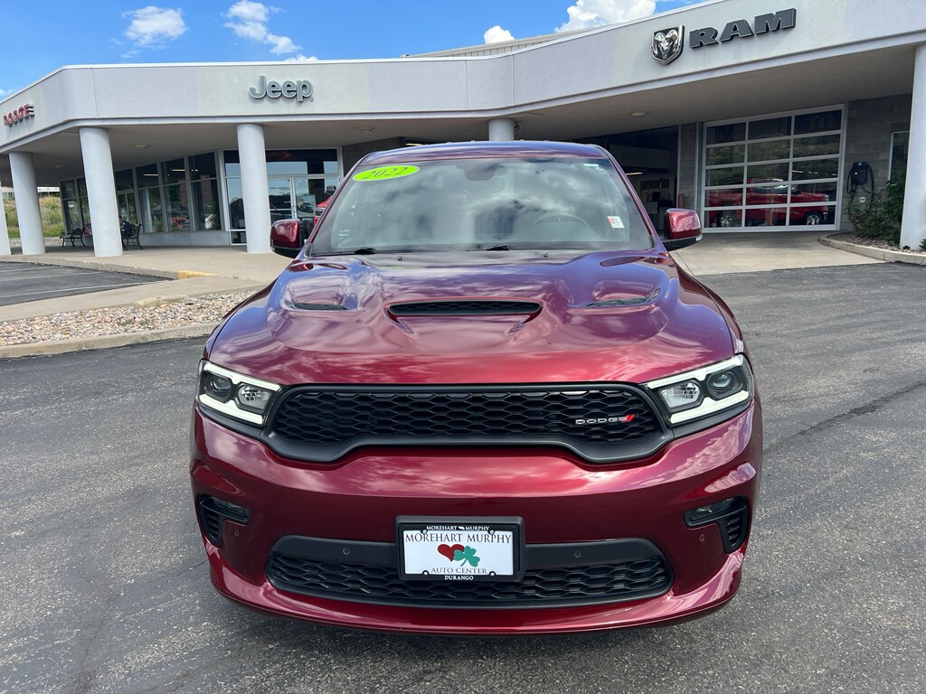 Certified 2022 Dodge Durango R/T with VIN 1C4SDJCT0NC212220 for sale in Durango, CO