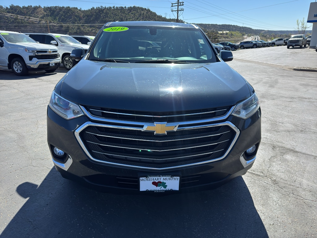 Used 2019 Chevrolet Traverse 1LT with VIN 1GNEVGKW9KJ157161 for sale in Durango, CO