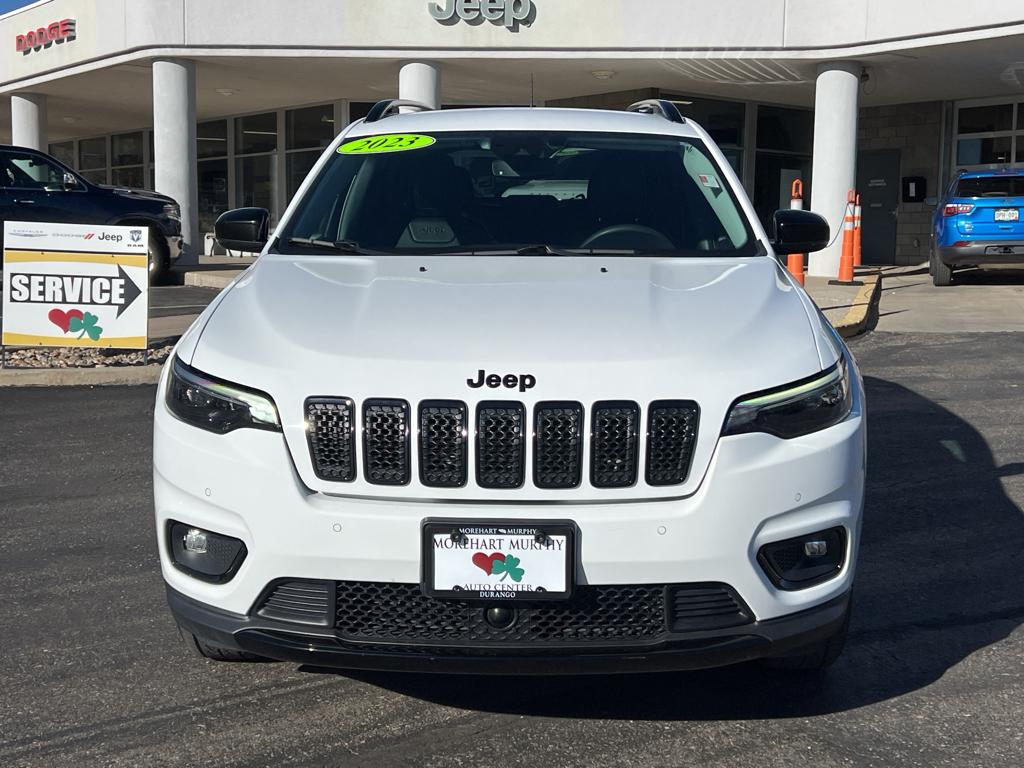 Certified 2023 Jeep Cherokee Altitude Lux with VIN 1C4PJMMB0PD115201 for sale in Durango, CO