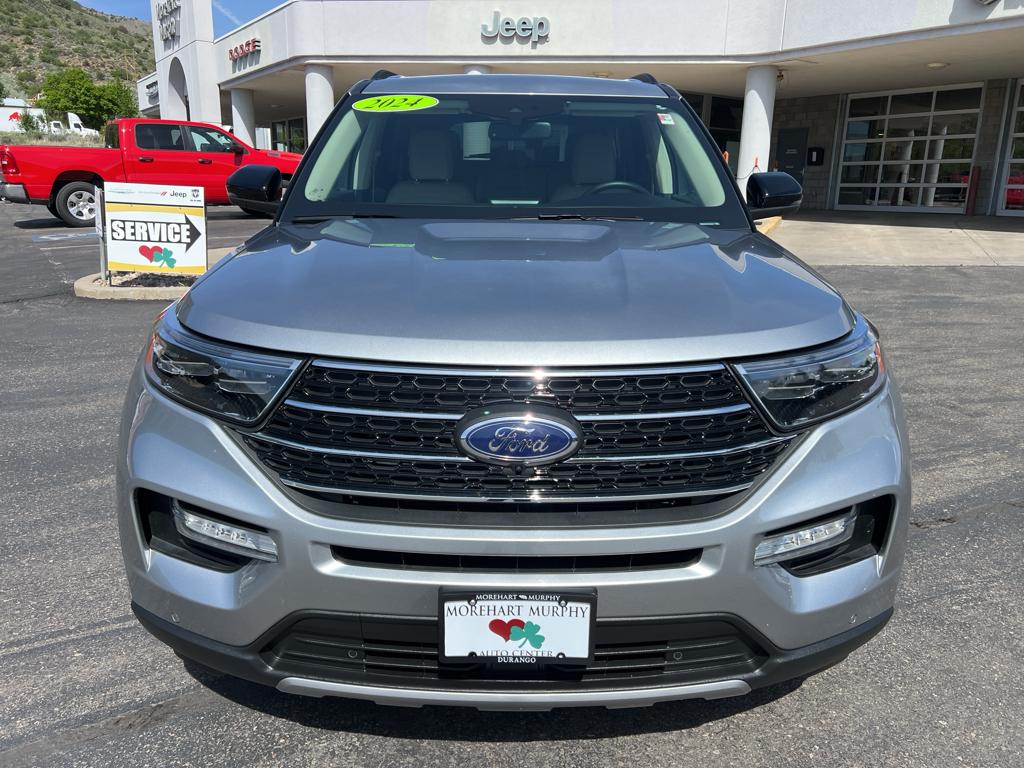 Used 2024 Ford Explorer XLT with VIN 1FMSK8DH2RGA43367 for sale in Durango, CO