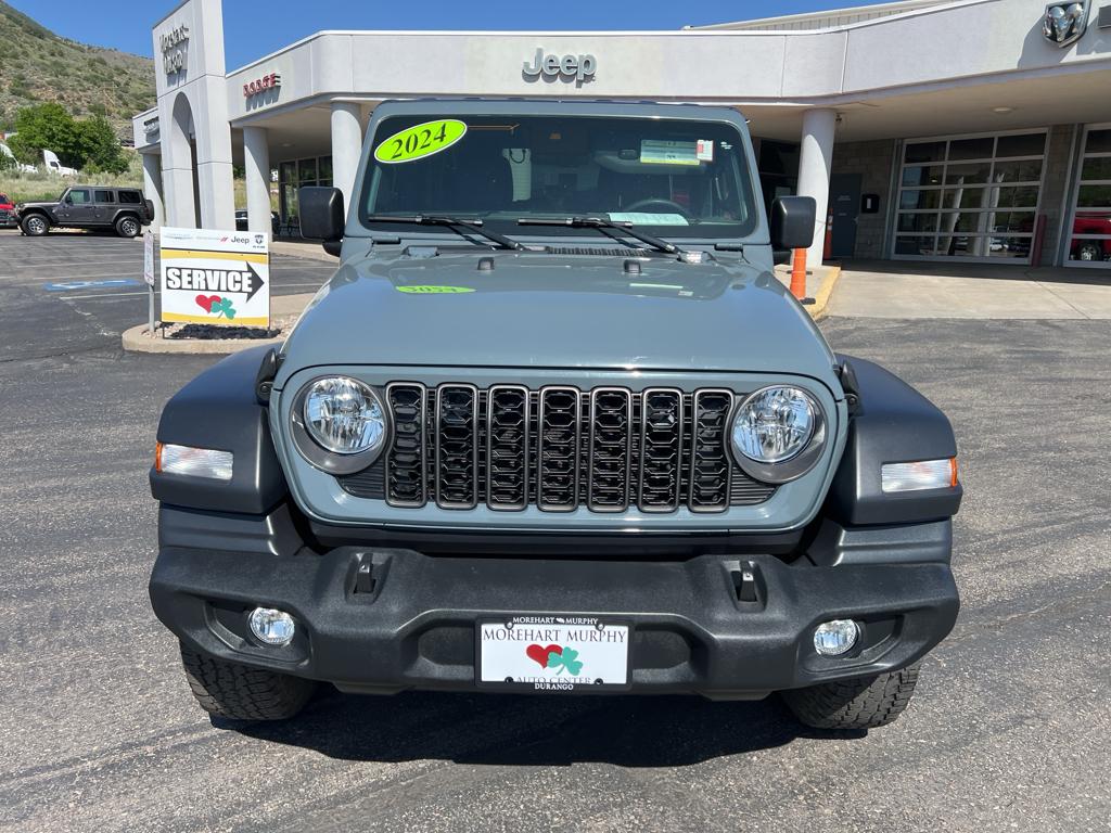 Certified 2024 Jeep Wrangler 4-Door Sport S with VIN 1C4PJXDG1RW330543 for sale in Durango, CO